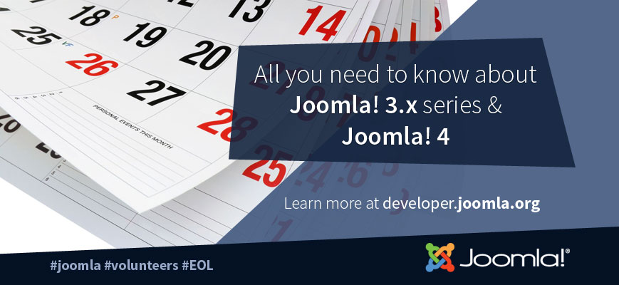 joomla 3 end of support